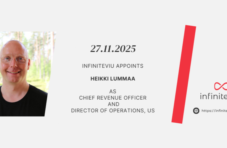 infiniteVIU ernennt Heikki Lummaa zum Chief Revenue Officer und Director of Operations, USA